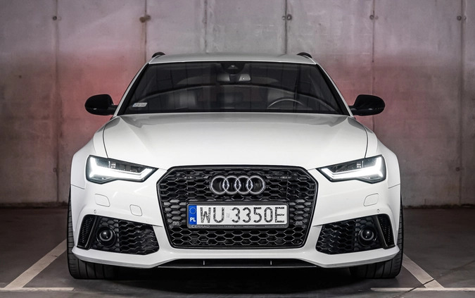Audi RS6 cena 195000 przebieg: 250000, rok produkcji 2016 z Warszawa małe 781